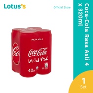 Coca-Cola Rasa Asli (4 x 320ml)