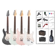 Farida F2020 Electric Guitar Combo Stratocaster HSS Amplifier Aroma AG04