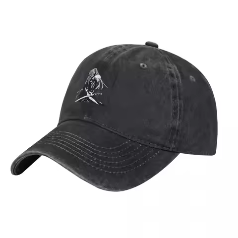 Washed Men's Baseball Cap Sephiroth Ffvii Trucker Snapback Caps Dad Hat Final Fantasy Golf Hats