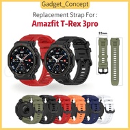 Strap For Amazfit Trex 3 pro 48mm 44mm Smart watch Replacement Silicone Strap Amazfit T Rex 3pro