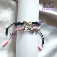 Couple Circle Bracelet INFINITY Part 3
