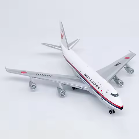 Diecast 1:400 Scale Alloy Japan Airlines B747-100 JA8101 Airplane Model Classic Finished Static Coll