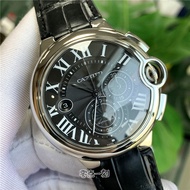 Appraisal Cartierx Blue Balloon Series 44MM Automatic Mechanical Men's Watch Stainless Steel W692005