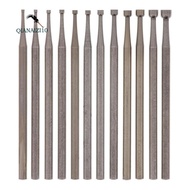 12 Pcs Round Cup Burr Set, 3/32Inch Shank Wire Rounder Bits Jewelry Carving Bits (0.8-3.0mm)