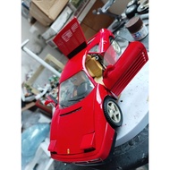 Ferrari 1/18 Car Model 348tb Hot Wheels Fine Jingshang Otto Mini Cut BMW Mercedes-Benz Lamborghini P