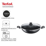 Tefal Cook Easy Range Wok Pan, Chinese Wok 28cm/32cm/36cm
