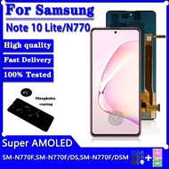 Super AMOLED for Samsung Note 10 Lite 10Lite Lcd Display Touch Screen Digitizer For Samsung Note10 L