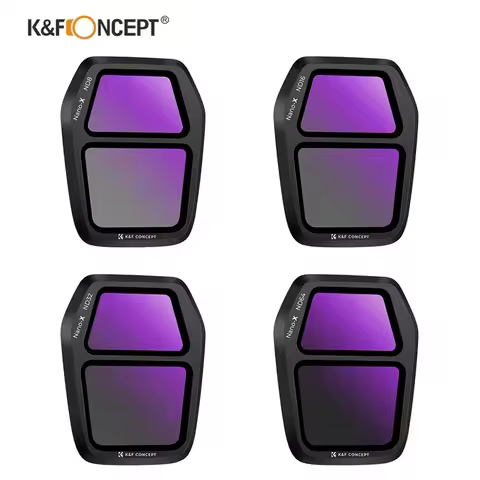 K&F Concept Drone Filters kit for DJI Air 3S CPL/ND8 ND16 ND32 ND64/ND&PL for DJI Drones Accessories