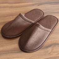 New Simple Fashion Unisex Slippers Hotel Travel Spa Portable Men Slippers Disposable Home Guest Indoor Linen Men Women Slipper  Flip Flops Rzt3681