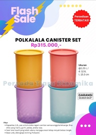 TUPPERWARE POLKALALA SET - TOPLES SERBAGUNA