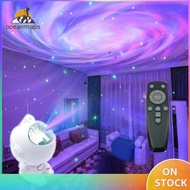 OCE  Astronaut Starry Projector Remote Control Galaxy Projector LED Astronaut Nebula Night Lights wi