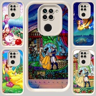 M-113 Beauty and The Beast White Casing for Xiaomi Redmi Note 9 8 9S Pro Max