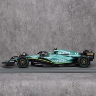 [Ready Stock] Spark 1: 43 Aston Martin F1 AMR23 Aron Samonago 2023 Car Model