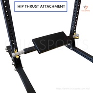 Hip Thrust Attachment Chrome Crossift Rig Power Rack Glute Bridge Thruster Butt Bottom Lower Back St