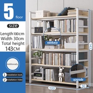 Furniture Rak buku Rak Susun 5 tingkat Rak besi siku lubang Rak gudang Rak Penyimpanan Rak Serbaguna