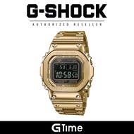 [OFFICIAL CASIO WARRANTY] Casio G-Shock GMW-B5000GD-9D Men's Digital Square Full Metal Gold Strap Wa