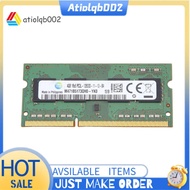 DDR3 4GB Laptop RAM Memory 1600Mhz PC3 12800 1RX8 1.35V 8 IC SODIMM Memory Only for