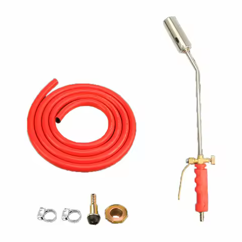 High Quality Stainless Steel Flamethrower Single And Double Switch Type Welding Torch Flamethrower L