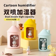 Silent Mini Humidifier Featuring Miffy Doll Aesthetic Perfect For Home And Travel