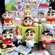 Little White Daily Series Blind Box Crayon Crayon Shin Chan Blind Box Doll Desktop Ornament