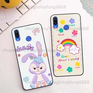 Huawei Nova 3 / Nova 3i case printed with rainbow happy smile rabbit, super cute and super adorable