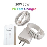 Fast Charging 20W 30W USB-C Power Adapter Fast Charging Micro USB Lighting USB-C Type-C