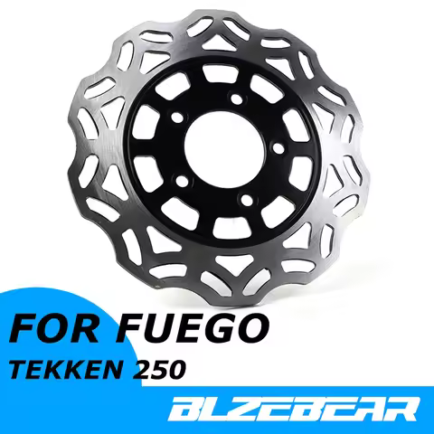 Motorcycle Rear Brake Disc Rotor for Fuego Tekken 250 Tekken250 220mm Diameter Motor Engine Brakes D