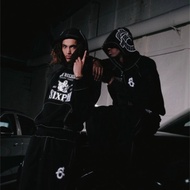 6PM Autumn New Style Street Hip-Hop Men Women Co-Branded Hooded Sweatshirt High Quality Loose Casual