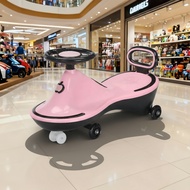 high quality girl swing car with Flash wheel Lights and music ride on twist car for kids