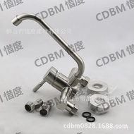 CFG-021 Faucet In-Wall Ready Stock Stainless Steel In-Wall Faucet Double Hole Faucet 304 Double Hole