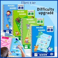 Bettie Children's Activity Toy Book Play Maze Labyrinth Game / Maze Labyrinning Book Children'sotak