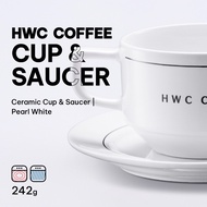 HWC Coffee Cup & Saucer (6.5oz)
