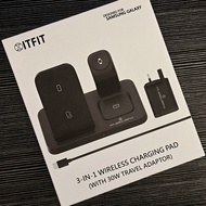 ITFIT 三合一無線充電板 (附30W旅行充電器)