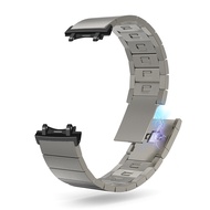 Luxury Magnetic สายรัดแม่เหล็กสำหรับนาฬิก Amazfit T-REX 3 สาย Smart Watch Band Magnetic Metal Wristb