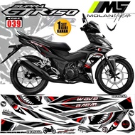 Decal Sticker Striping Supra GTR 150/ Supra Variation Sticker GTR 150
