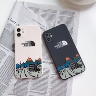 The North Face iPhone soft case Street Wear North Suitable for 12/11Pro/Max Apple X/XS/XR/SE Phone c