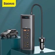 Baseus 150W Car Inverter Dc 12V To Ac 220V Auto Power Inverter Type C