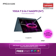 LENOVO/YOGA 7 2-IN-1 83TD007JMJ (R7 445 AI/16GB D5 /512GB G4/RADEON/14" WUXGA OLED TOUCH/W11H/HOME24