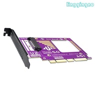RR PCIe 1X Interfaces Card PCIE 5 0 X1 to U3 SFF-8639 Port for Enhances Data Transfer
