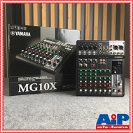 YAMAHA MG-10X mixer มิกเซอร์แบบอนาล็อค 10 ช่องสัญญาณ มีเอฟเฟคแท้ในตัว MG 10 X MG 10X MG10X เอไอ-ไพศา