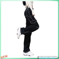 Casual Plain Button Pocket Women Jeans L35AD048 (Black)  Kasual s Kancing Saku Jeans Wanita
