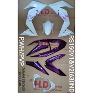 (AEROX IND) Coverset cover set TANAM (HLD Racing) rs150v1 rs150 v1 rs 150 v1 RS150 V2 RS150V2 2024 6