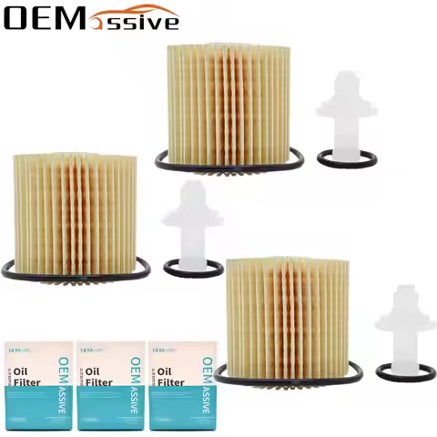 3X Oil Filter For Lexus RX200t RX350 RX450h 2GR-FE 2GR-FXE 2GR-FXS 3456CC 3.5L 2008 2009 2010 2011 2