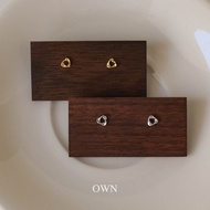 Mini Mobius Earrings S999 Whole Body Sterling Silver |OWN|Mobiuss S999
