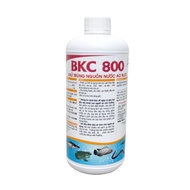 CHUYÊN DIỆT NẤM VI KHUẨN CẮT TẢO XỬ LÝ NƯỚC AO KHI CÁ MẮC BỆNH (BKC 800). Can 1 Lít