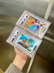 1998 - 1999 Japanese Pokemon  PSA 9 Bandai Pokemon Cards Magmar vs Charizard ,Pikachu & Ash