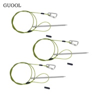 GUOOL Fish Stringer Stainless Steel Fish Holder Heavy Duty for Saltwater Freshwater