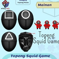 terbaru Topeng Pesta Squid Game Taehyung BTS Topeng Squid Game Mask