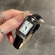 IBSO women's specially designed reversible sliding cover square dial leather strap quartz waterproof