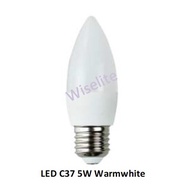 Wiselite LED Bulb C37-0906P 5W E27 Base Warmwhite